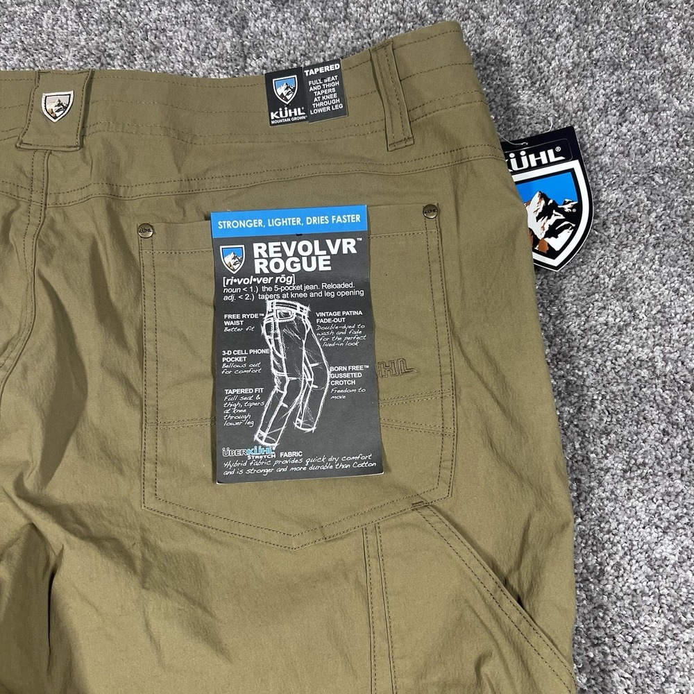 NEW Kuhl Revolvr Rogue Pant Mens 42x30 Hiking Outdoors 5 Pocket (Lot Of 2 Jeans) - Picture 6 of 11
